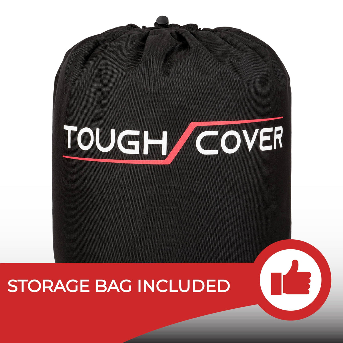 Tough Cover 600D marine-grade fabric feels sturdy for outdoor use.