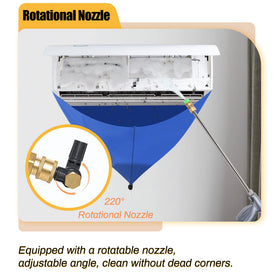 ToughAid ZPB140 five-meter outlet hose enabling flexible reach