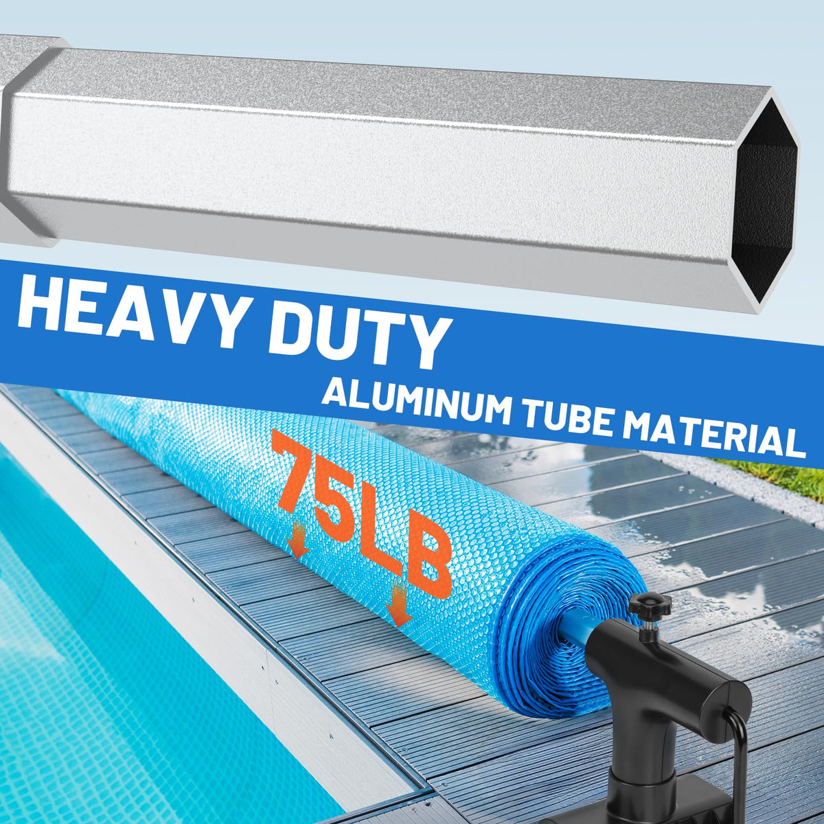 Touri easy-installation guide with clips and straps ensures secure grip.
