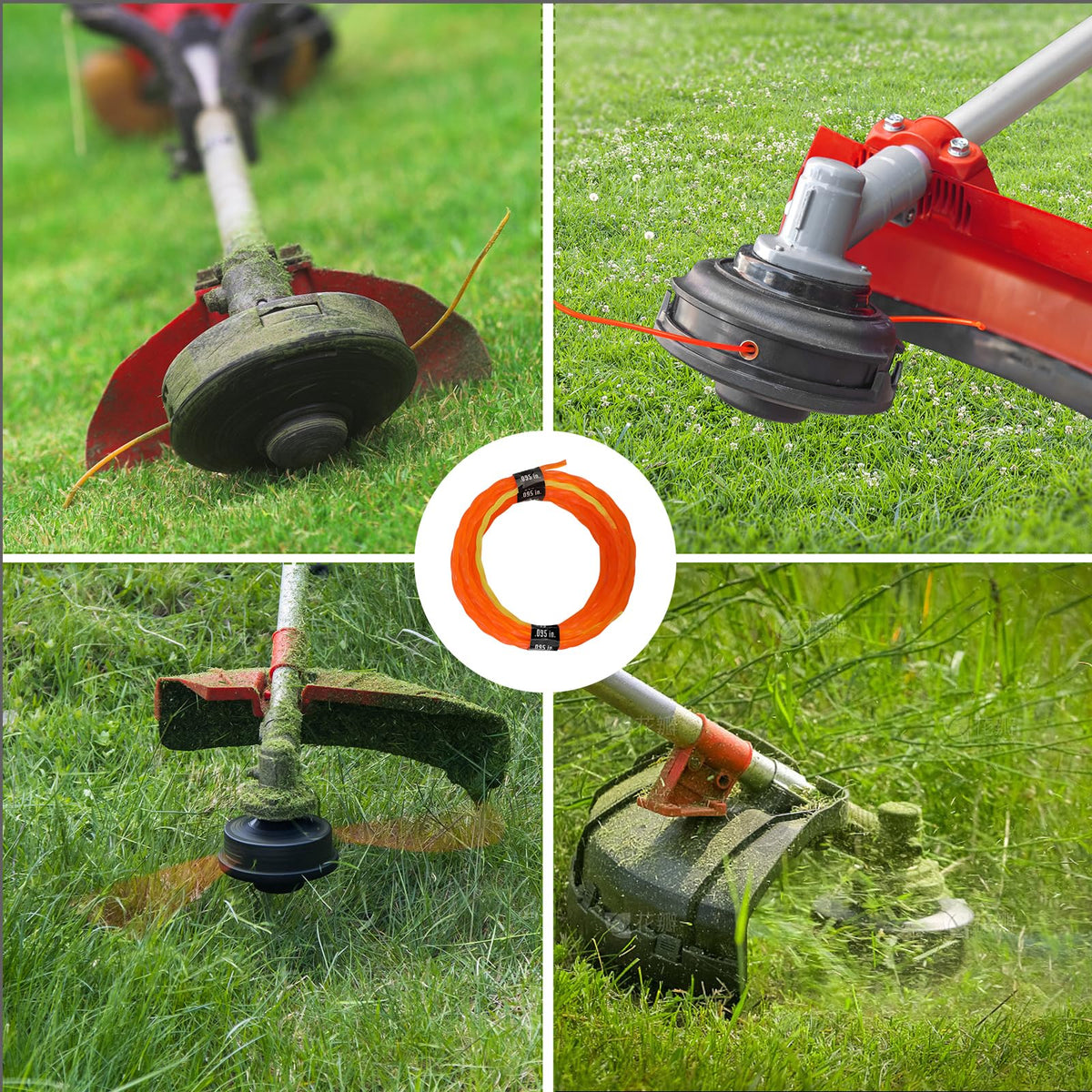 Toussaint line ideal for various outdoor trimmers to keep lawns tidy