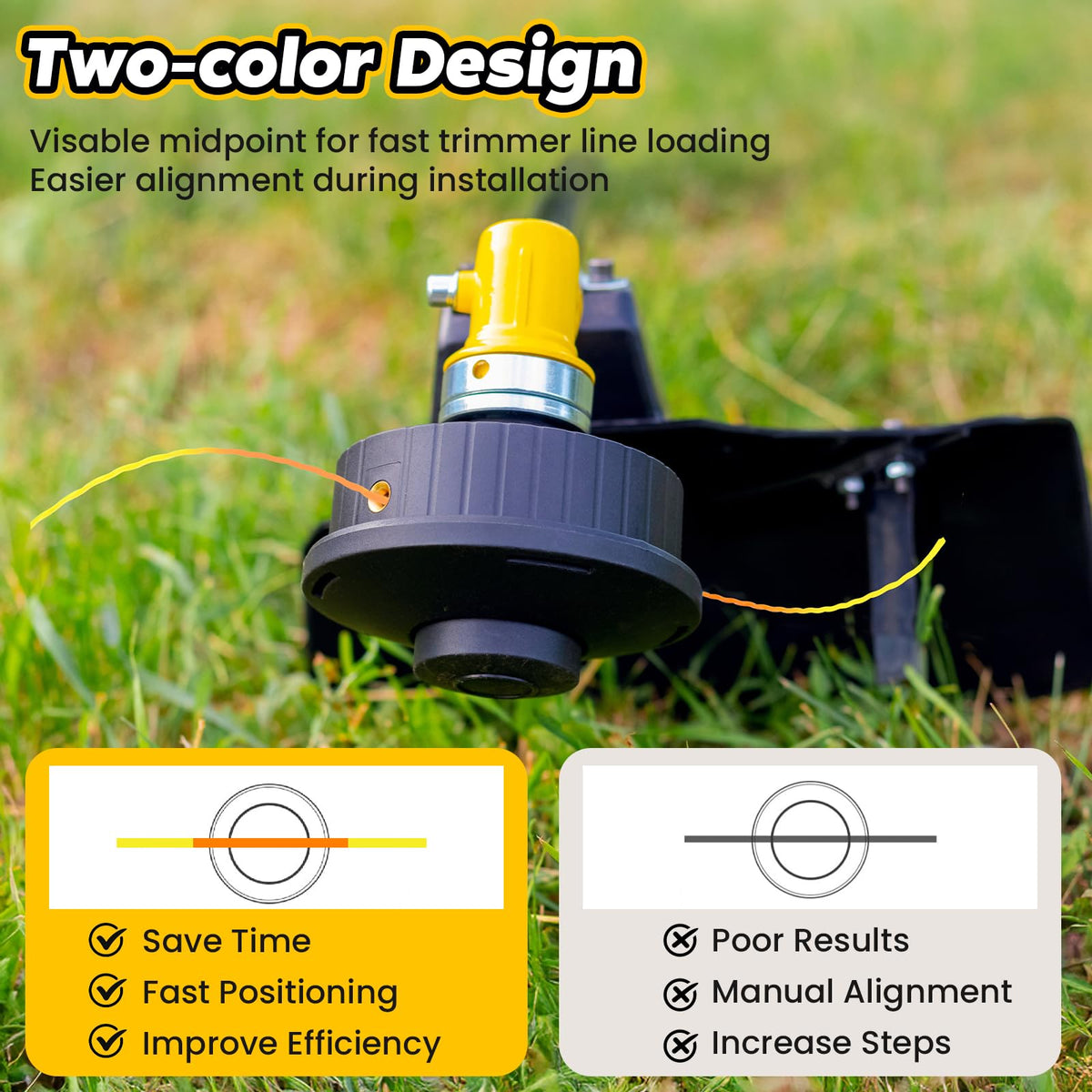 Wide compatibility: Echo, Ryobi, Ego, Husqvarna with Toussaint