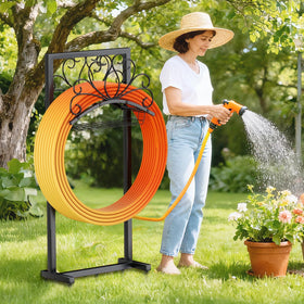 TOVEYI rust-resistant finish protects the rack against sun, rain, and snow