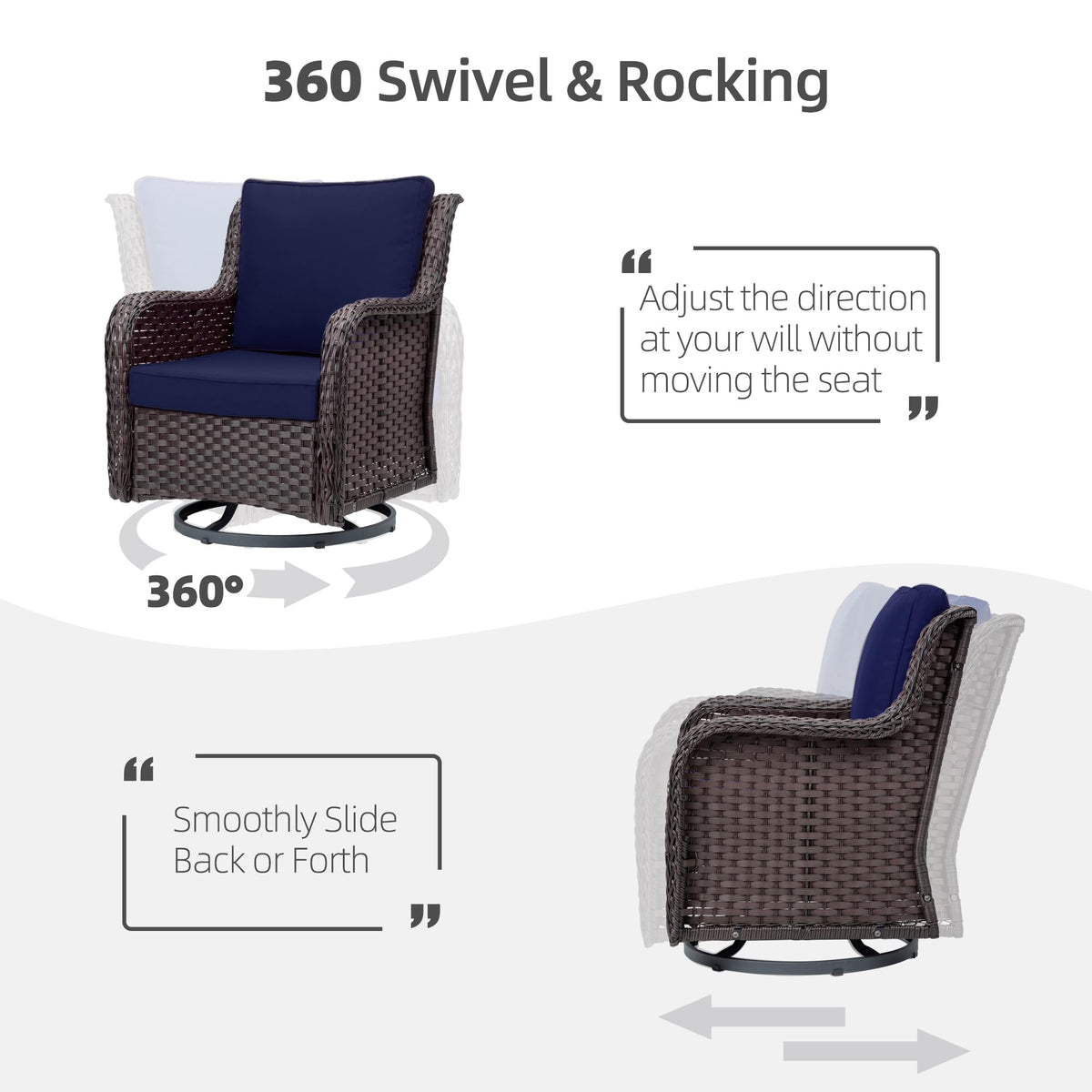 Towallmark side table two-tier wicker with tempered glass shelf for storage and display.