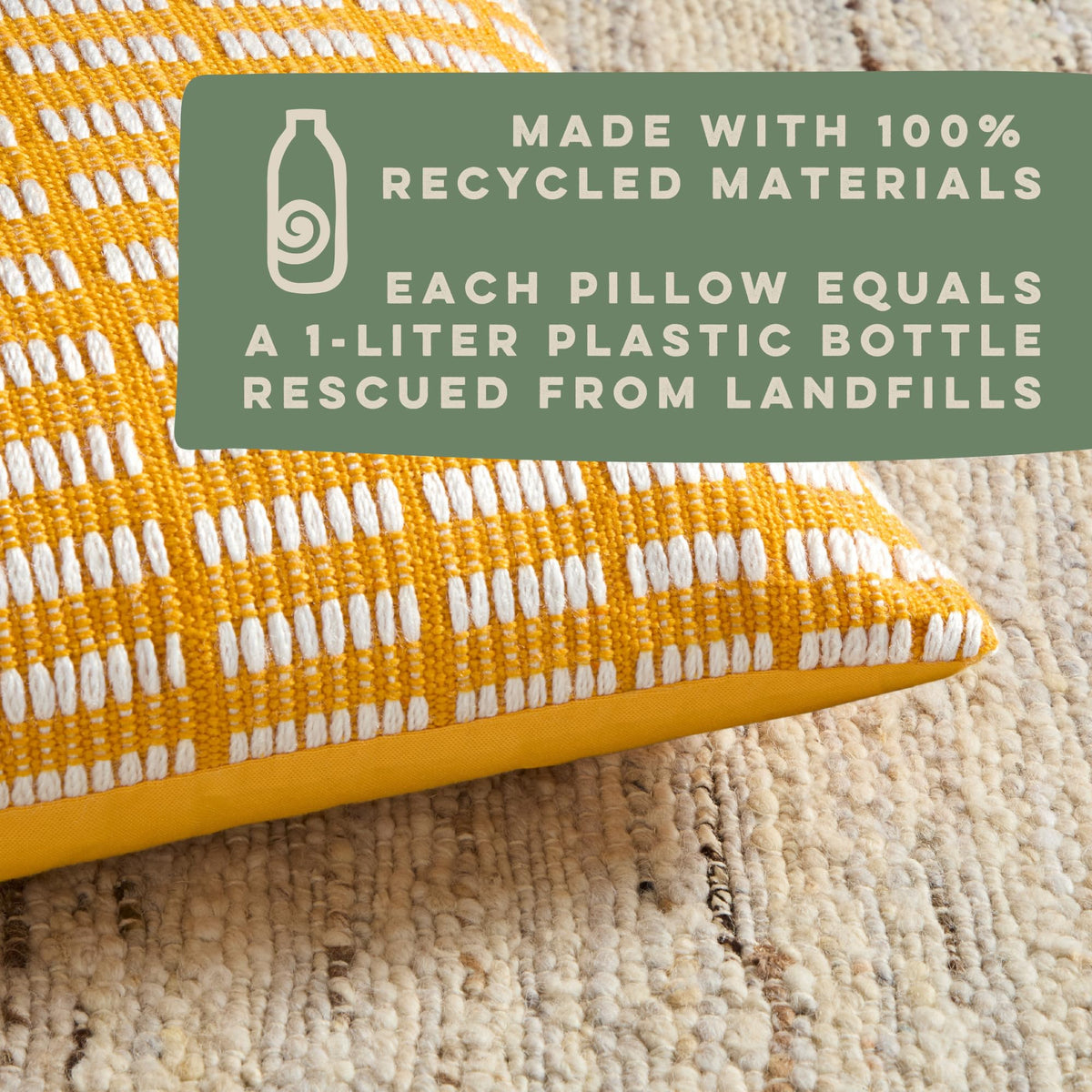 Alara fabric is water-repellent for quick cleanup after rain.