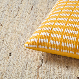 Alara yellow-ivory colorway adds sunny, versatile styling for any space.