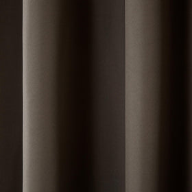 Town and Country Basics Cabana curtains rust-proof grommets ready for frequent outdoor use.