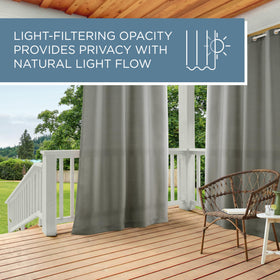 Town & Country Basics Cabana curtains easy to spot clean and maintain.