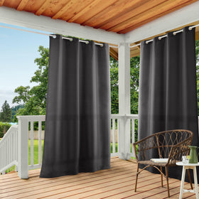 Town & Country Basics Cabana texture close-up, heavyweight fabric signals durable privacy.