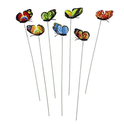 TOYANDONA butterfly stake 11-4 inch adds vibrant color to gardens