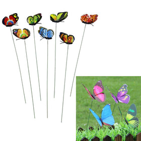 TOYANDONA butterfly stake yard decor adds whimsy