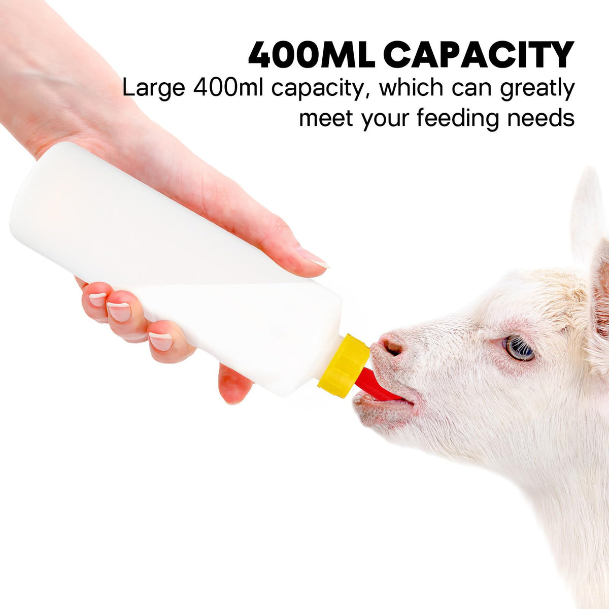 TOYANDONA ergonomic bottle handle supports one-handed feeding.