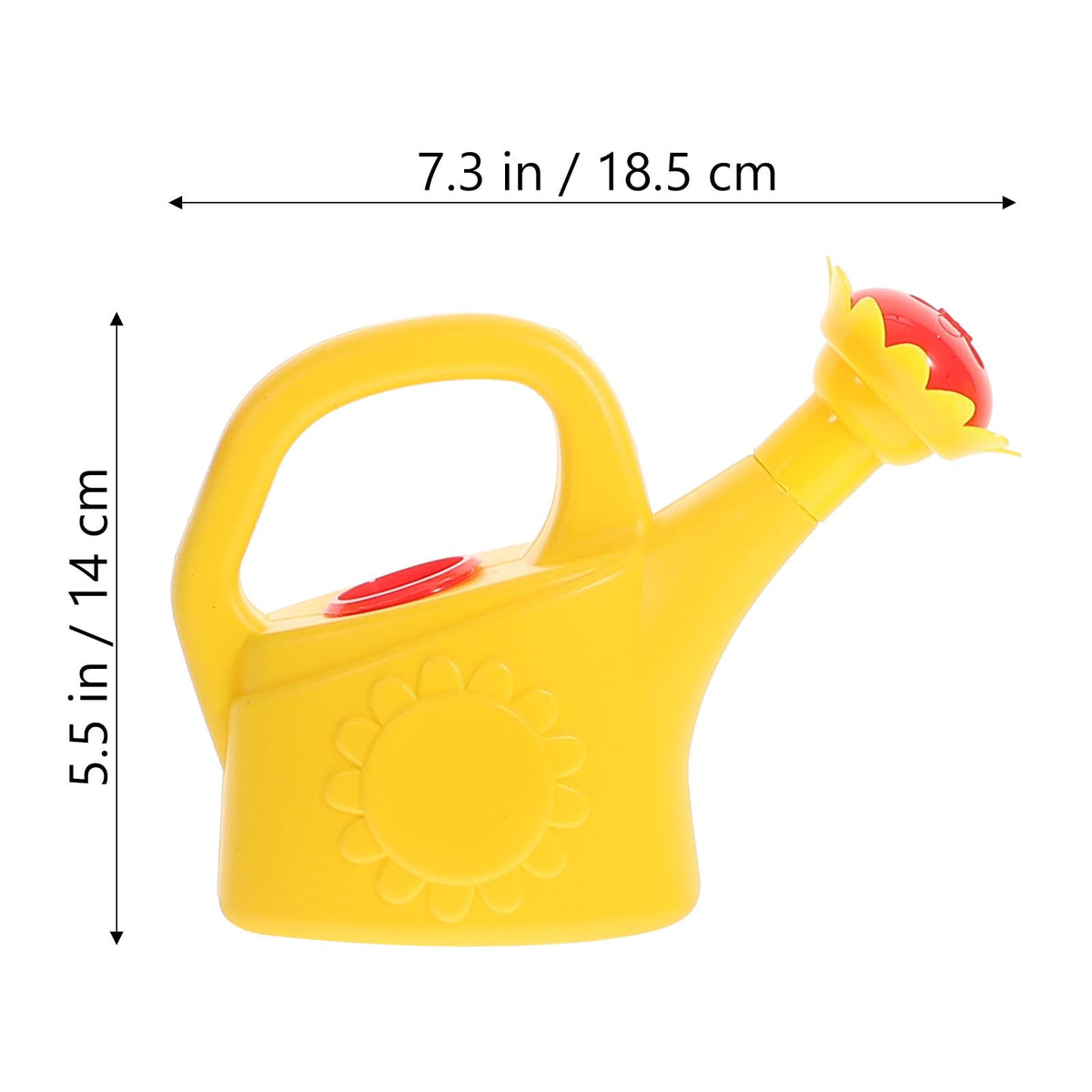 TOYANDONA durable plastic watering cans for garden and beach play.