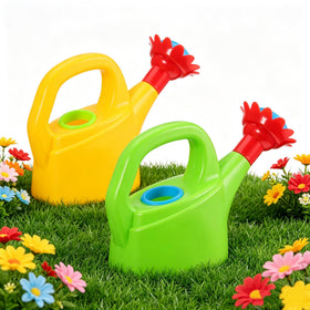 TOYANDONA plastic watering cans designed for beach and sand play.