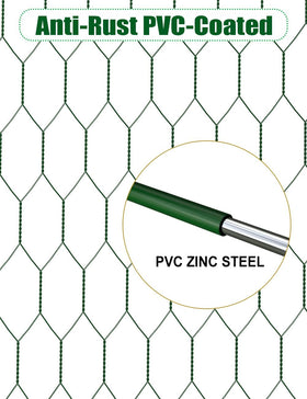 TOYPOPOR hexagonal mesh design suitable for flexible fencing projects.