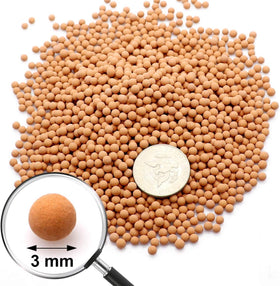 TOYPOPOR ceramsite beads with a clean, dust free finish for tidy setups