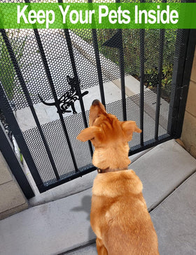 TOYPOPOR heavy duty hexagonal wire fence supports DIY projects and borders.