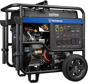 T POWER 12V charger in use with Westinghouse WGen9500 for auxiliary power.