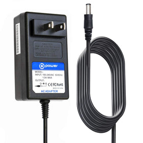 T POWER 12V charger side view showing easy plug-in connection.
