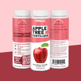 TPS NUTRIENTS Apple Tree Fertilizer applied around an apple tree in yard.