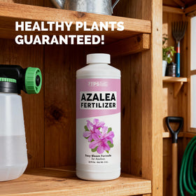 Stronger root growth after using TPS NUTRIENTS Azalea Fertilizer.