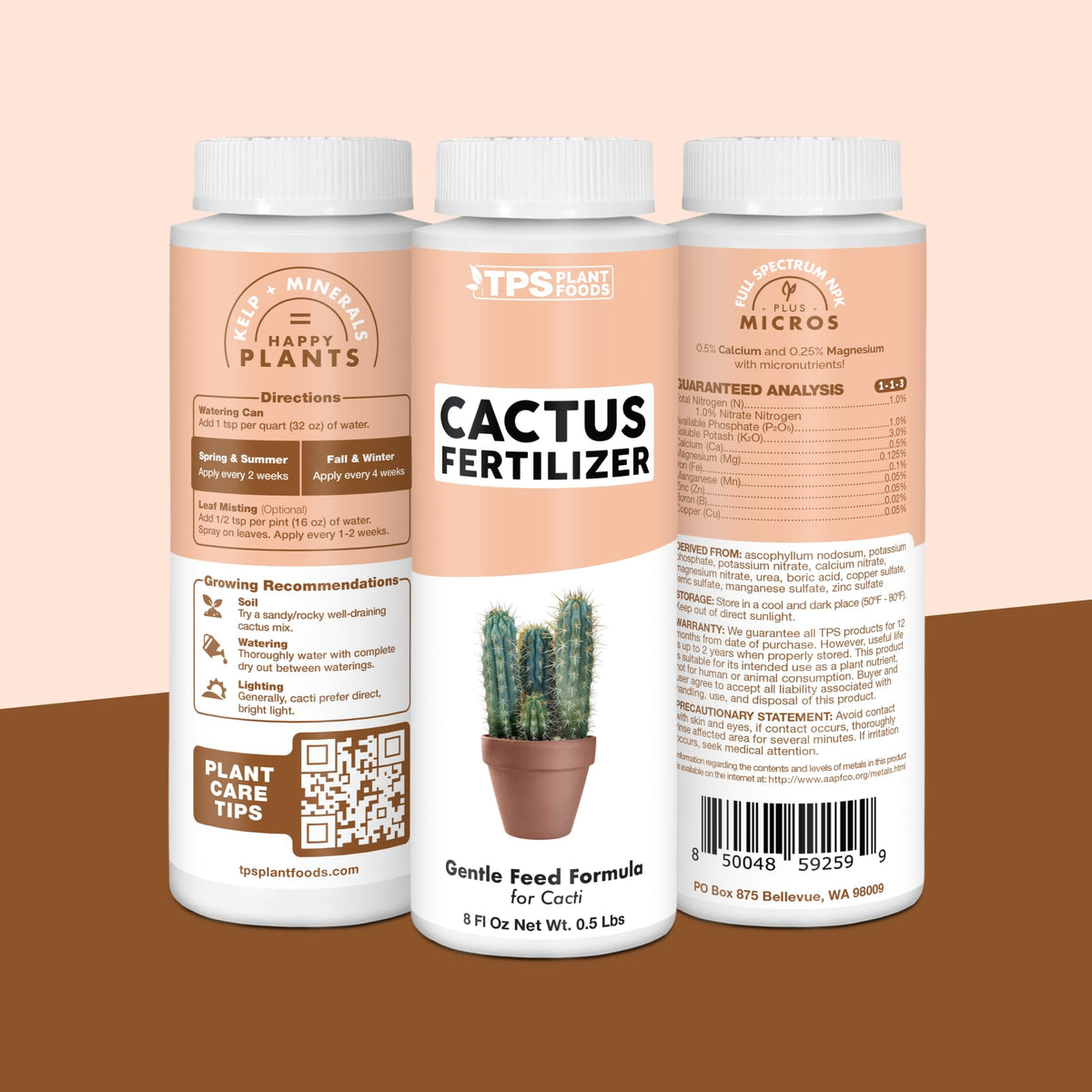 TPS NUTRIENTS made-in-usa packaging communicates quality and local production.