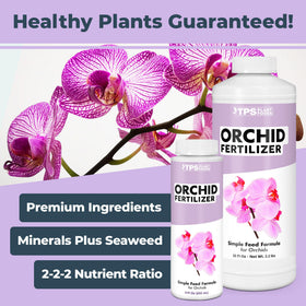 TPS NUTRIENTS Orchid Plant Food blooming flowers for longer-lasting blooms and healthy growth.