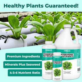 TPS NUTRIENTS root-development image highlights stronger roots for healthier plants.