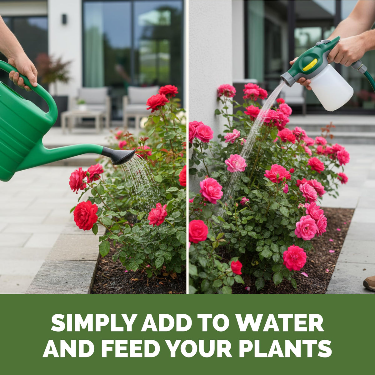 TPS NUTRIENTS rose color boost with easy liquid feeding for outdoor roses.