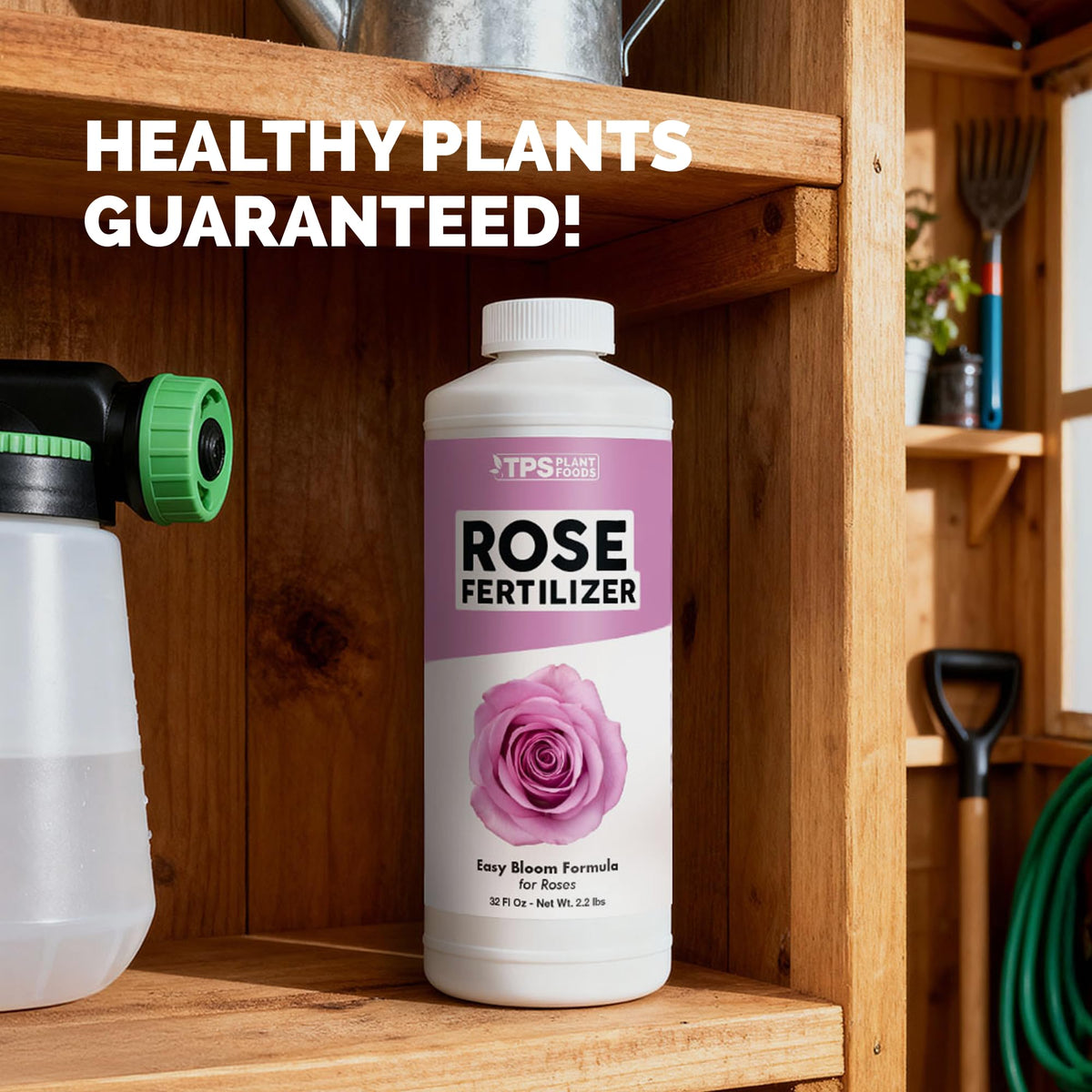TPS NUTRIENTS rose stem-strengthening liquid supports resilient growth.