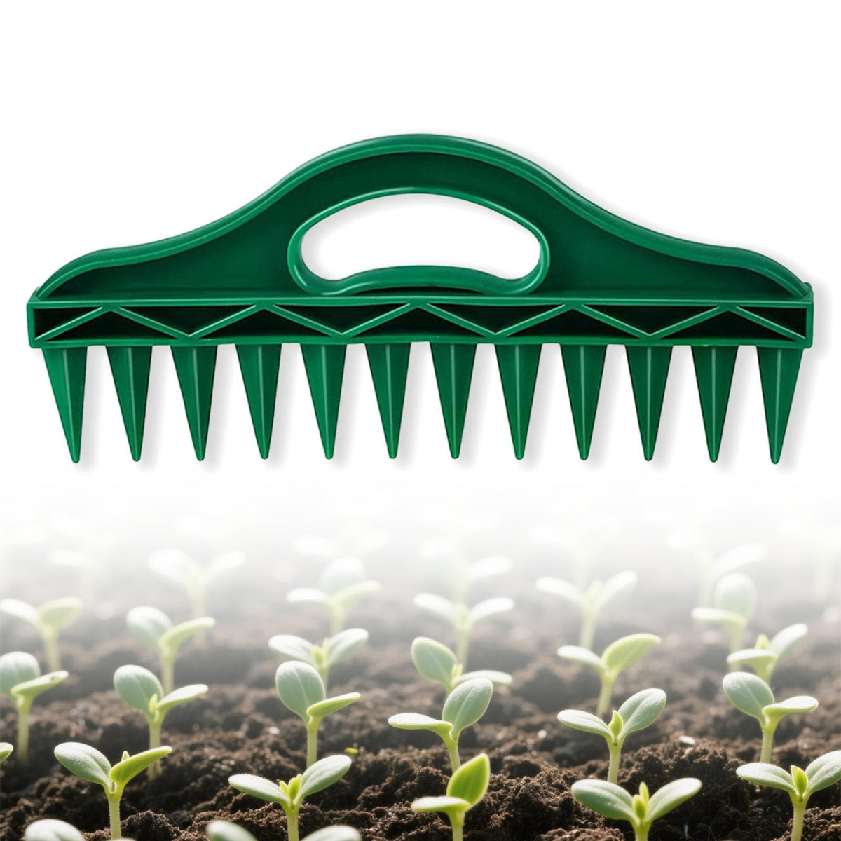 TQDXZA seed planter 12-hole for precise sowing in raised beds