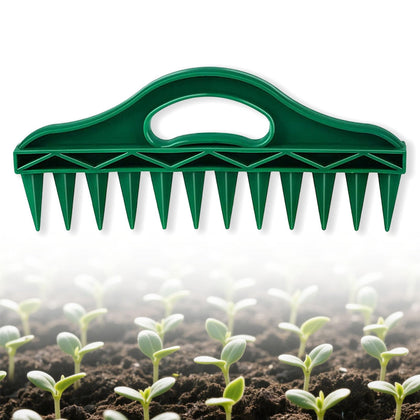 TQDXZA seed planter 12-hole for precise sowing in raised beds