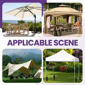 Tradesparker canopy weight top seal prevents spills during transport