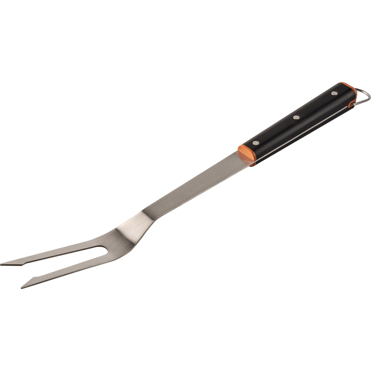 Traeger BAC791 stainless steel BBQ fork for sturdy meat handling.