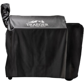 Traeger Century 885 full-length cover front view for year-round grill protection