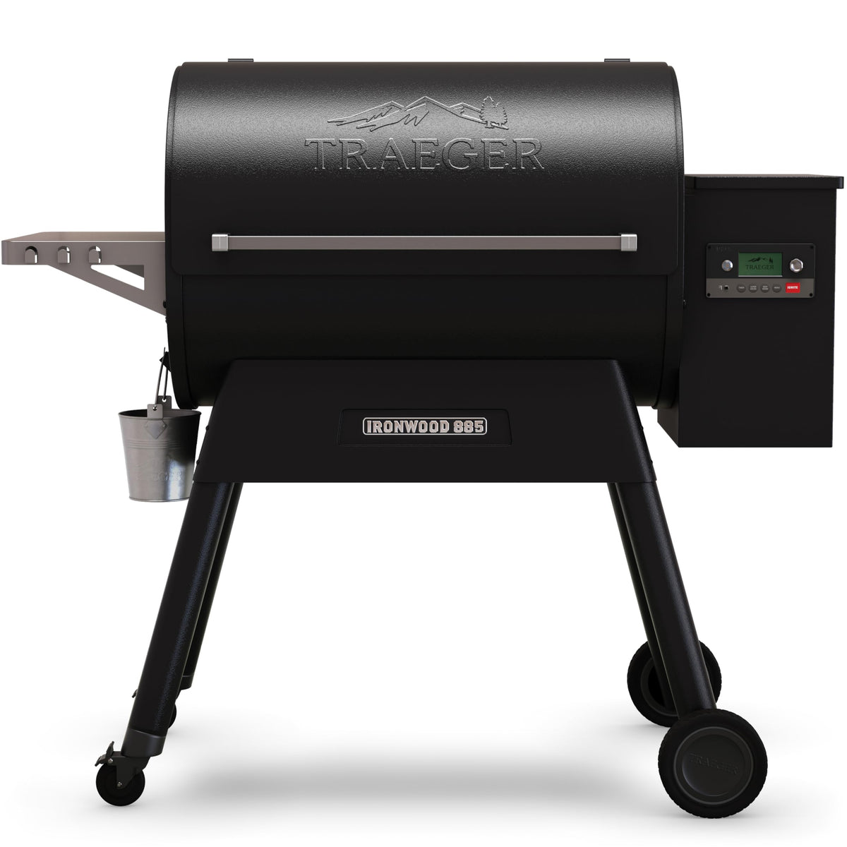 Traeger Ironwood 885 with wide cooking area ideal for feeding a crowd.