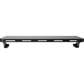 Traeger P A L Front Shelf holding a beverage for easy access