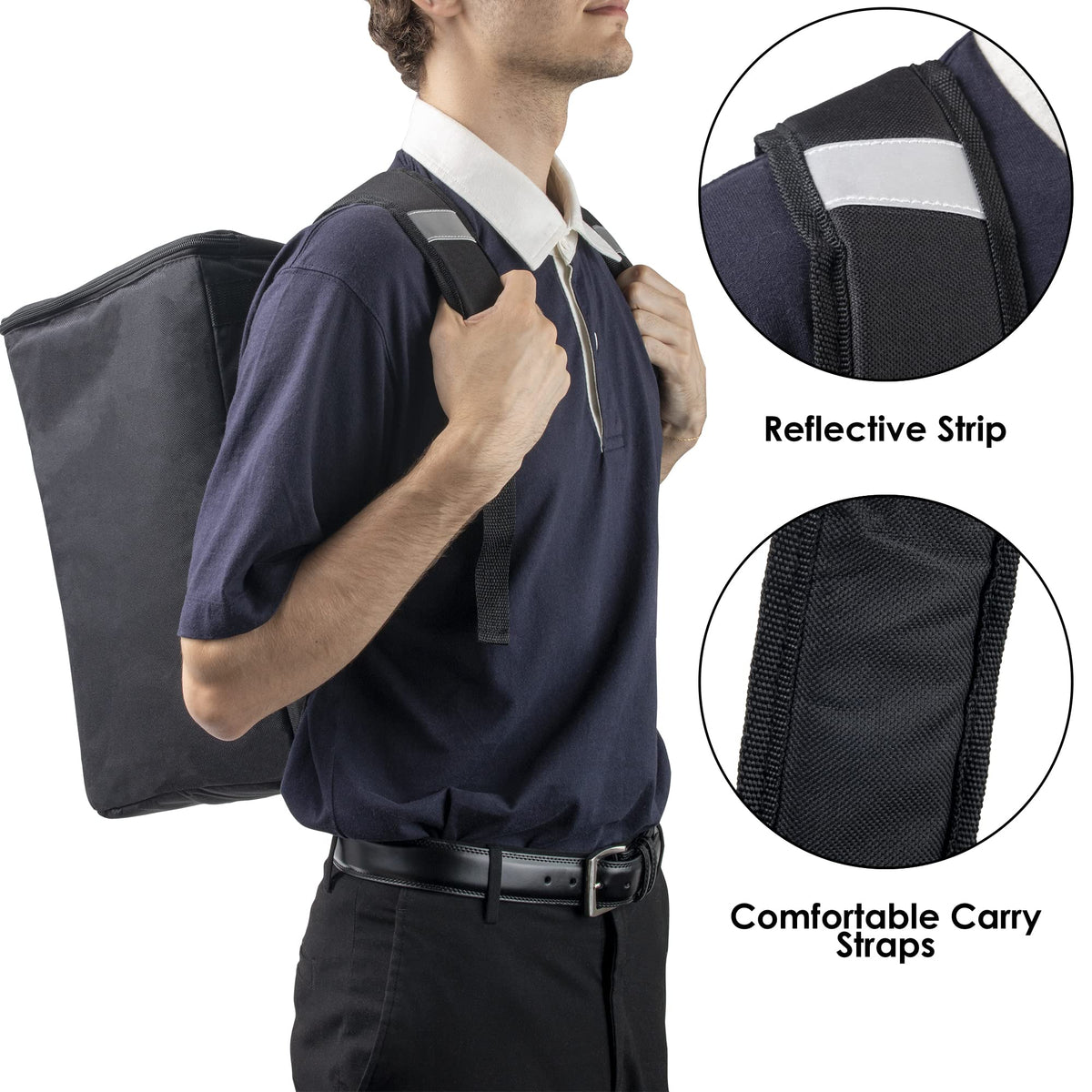 Trail maker padded shoulder straps reduce fatigue on long routes.