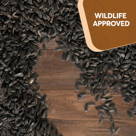 Trailmark Naturals bird food stored in a bulk supply