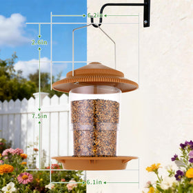 TrampgiK double-hanger design provides stable support in windy conditions.