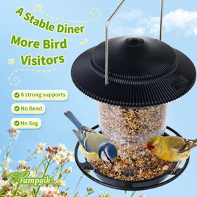 Ready-to-use packaging for quick setup and immediate bird feeding.