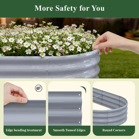 Tramull magnesium coating resists rust in sun and rain.