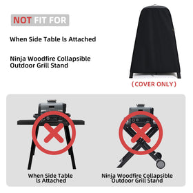 TRAVELIT Ninja Woodfire OO101 MO201 oven cover keeps appliances dry during rain.