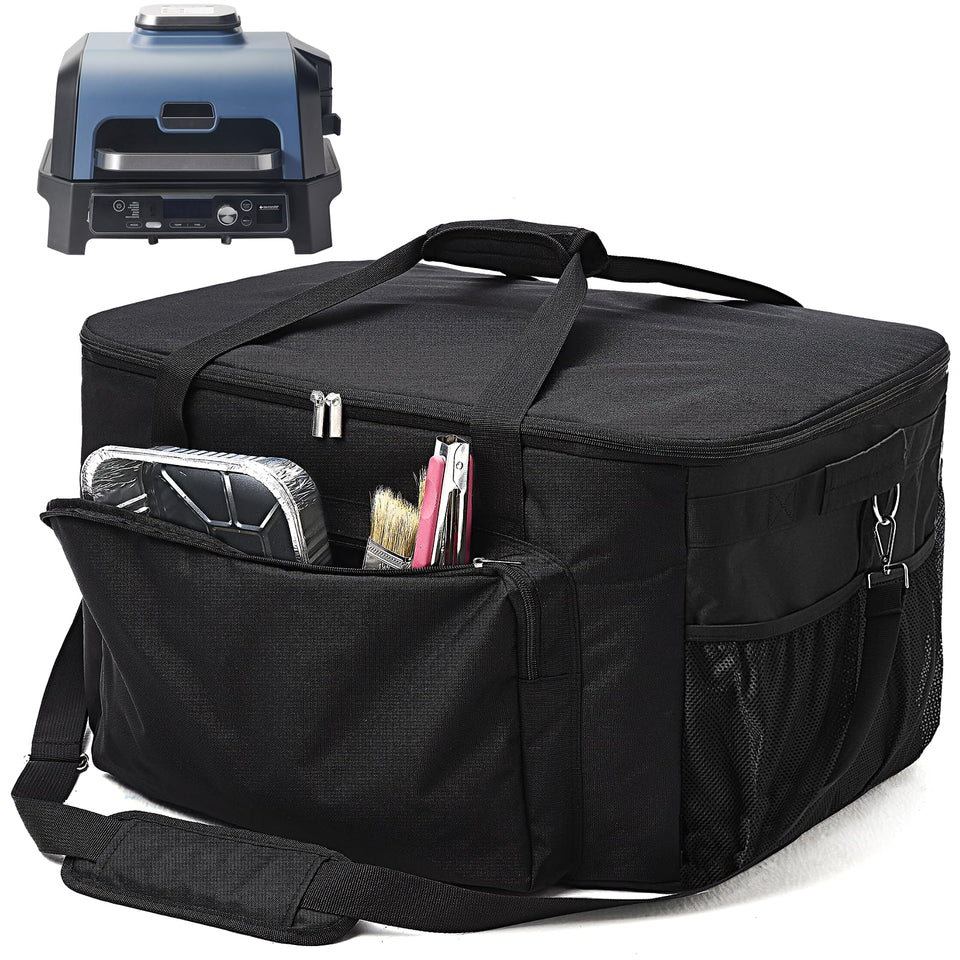 TRAVELIT Ninja Woodfire Pro XL bag front view protects your grill during transport.