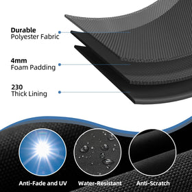 TRAVELIT Ninja Woodfire Pro XL bag interior foam padding provides added protection.
