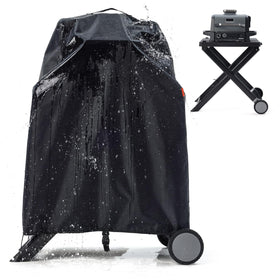 TravelIT waterproof cover on Ninja OG700 with XSKSTAND protects from rain