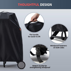 TravelIT windproof straps secure Ninja OG700 cover during windy days