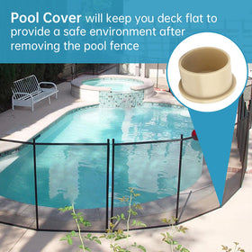 Trdzi weather-resistant PE pool cap for outdoor durability