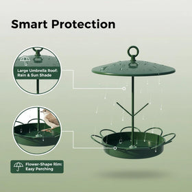 TREELYWOOD bite-resistant coating guards the feeder against chewing