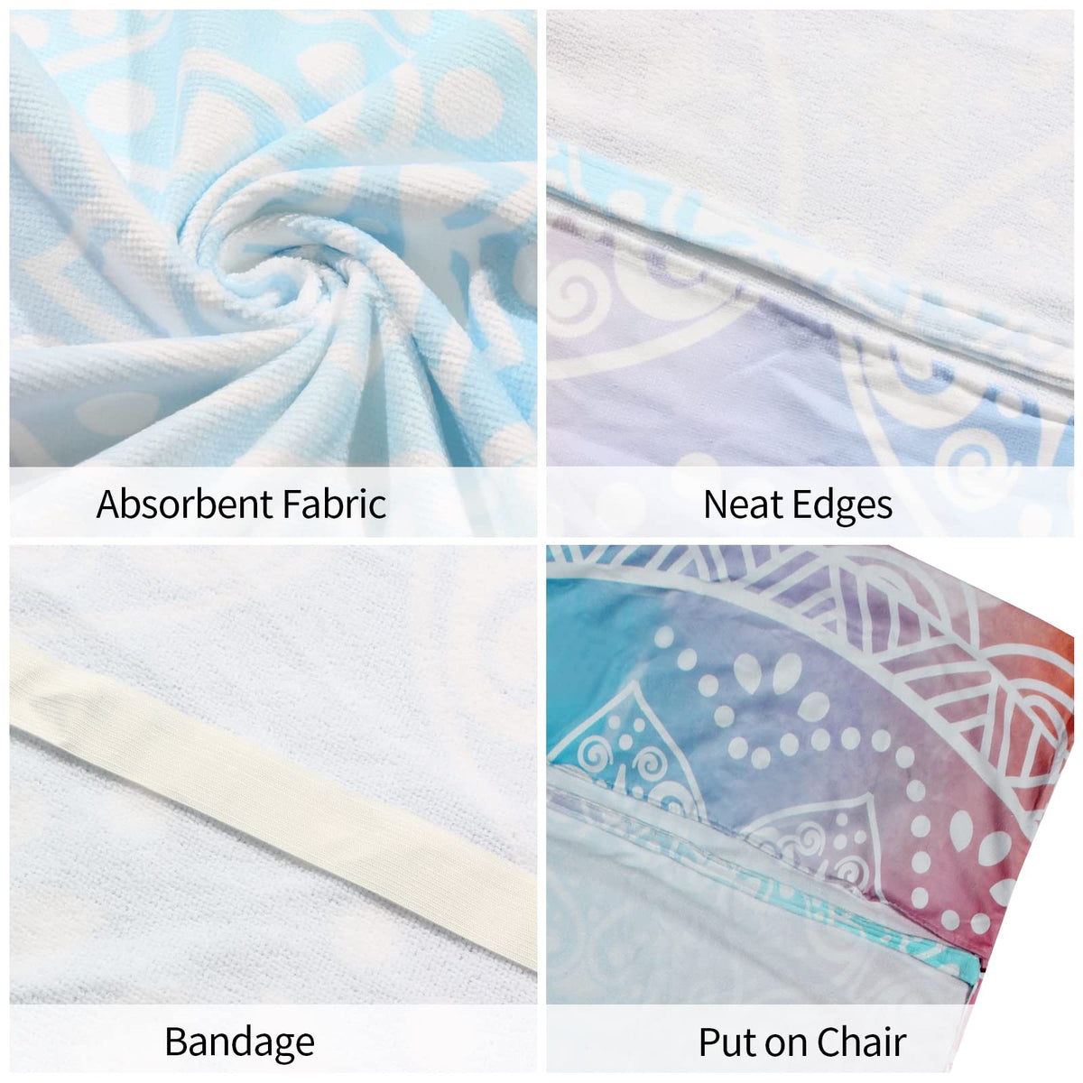 Treeswift microfiber towel is absorbent and quick-drying for beach days.