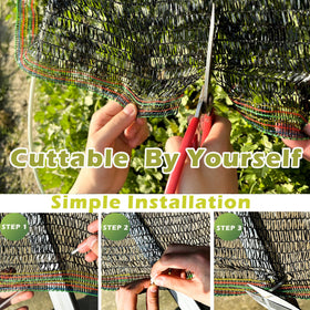 TREEVEX durable HDPE knit shade cloth resisting tears during outdoor use.